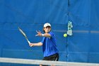 Men's Tennis vs Stonehill  Wheaton College Men's Tennis vs Stonehill College. - Photo by: KEITH NORDSTROM : Wheaton, Tennis